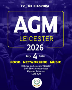TZUK Diaspora AGM event poster